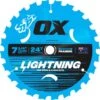 Ox Pro Lightning Circular Saw Blade 24T 7 1/4"