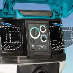 Makita 80V Max (40Vx2) Brushless AWS M Class Dust Extraction Vacuum Skin -Tool Promotional Store 6996938 3