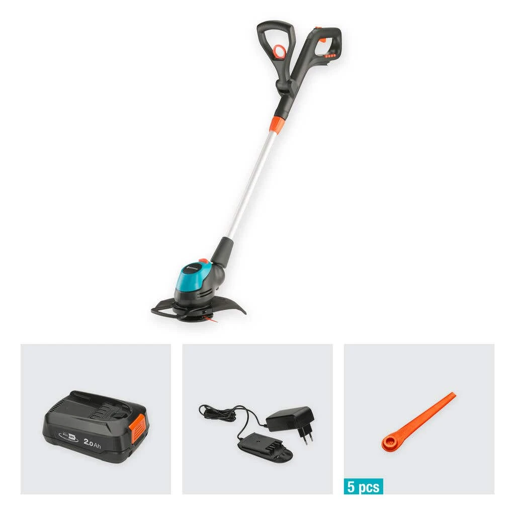 Gardena Battery Trimmer EasyCut 23/18V P4A Ready-to-use Set 2 Gardena Battery Trimmer EasyCut 23/18V P4A Ready-to-use Set - Image 2
