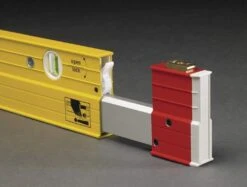 Stabila Level Box Section 3 Vial Extension Ribbed 2130-3760mm -Tool Promotional Store 7017064 3
