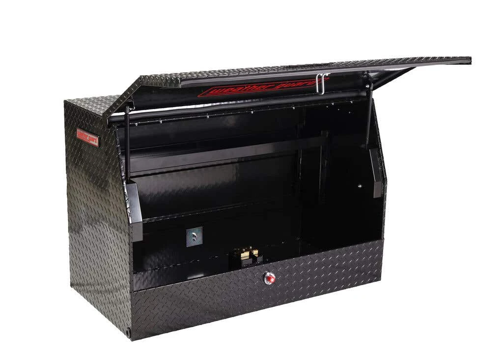 Weather Guard Tool Box Upright Aluminium ARMOR TUF Black 1200mm 492L 2 Weather Guard Tool Box Upright Aluminium ARMOR TUF Black 1200mm 492L - Image 2