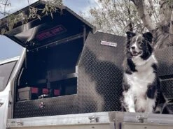 Weather Guard Tool Box Upright Aluminium ARMOR TUF Black 1500mm 549L -Tool Promotional Store 7050750 5 1