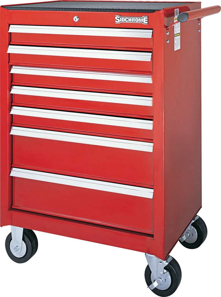 Sidchrome 7 Drawer Tool Trolley 1 Sidchrome 7 Drawer Tool Trolley