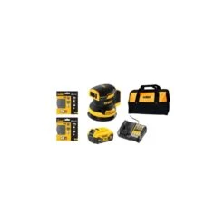 DEWALT 5.0Ah 18V XR 125mm Sander Kit DCZ210P1-XE