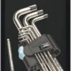 Wera Hex Key Plus 3950/9 1 SB Stainless Metric - 9 Piece