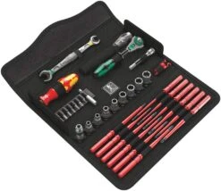 Wera VDE Kraftform Kompakt W1 Electricians Tool Kit - 35 Piece