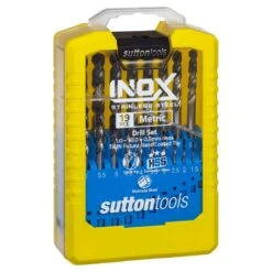 Sutton Tools Inox Drill Bit Set - 19 Piece