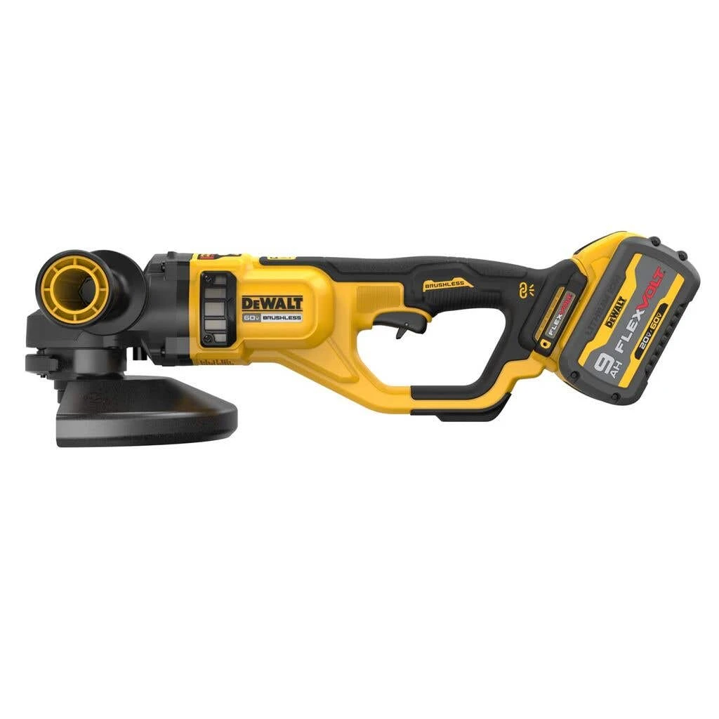 DEWALT 54V XR FLEXVOLT Angle Grinder 9.0Ah Kit 230mm DCG460X2-XE 2 DEWALT 54V XR FLEXVOLT Angle Grinder 9.0Ah Kit 230mm DCG460X2-XE - Image 2