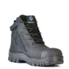 Bata Zippy Mens Safety Boot Black