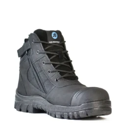 Bata Zippy Mens Safety Boot Black