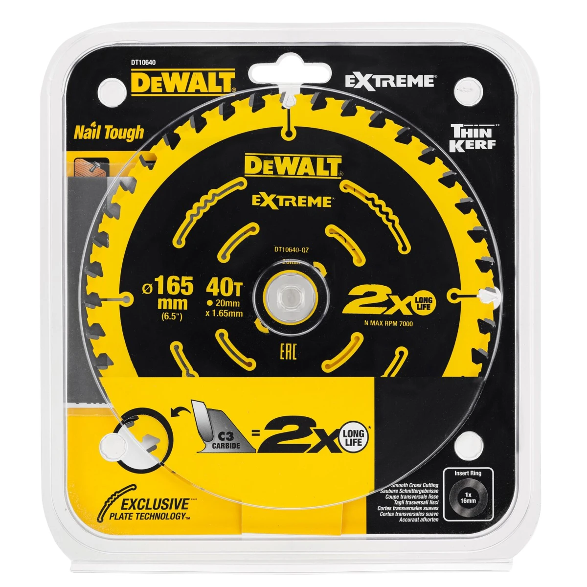 DEWALT Extreme 2x Life Circular Saw Blade 3 DEWALT Extreme 2x Life Circular Saw Blade - Image 3