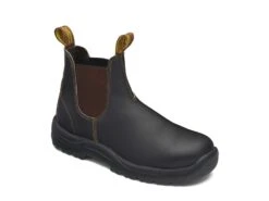 Blundstone 172 Premium Oil-Tanned Leather Elastic Side Safety Boot Brown