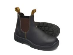 Blundstone 172 Premium Oil-Tanned Leather Elastic Side Safety Boot Brown -Tool Promotional Store ihg 3295946 3