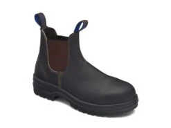 Blundstone 140 Water Resistant Elastic Side Safety Boot Brown