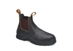 Blundstone 400 Leather Elastic Side Non-Safety Boot Brown