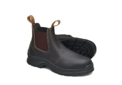 Blundstone 400 Leather Elastic Side Non-Safety Boot Brown -Tool Promotional Store ihg 5580782 3