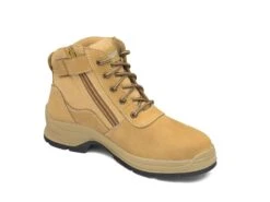 Blundstone 418 Nubuck Zip Side Non-Safety Boot Wheat