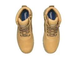 Blundstone 418 Nubuck Zip Side Non-Safety Boot Wheat -Tool Promotional Store ihg 6270755 4