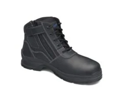 Blundstone 419 Leather Zip Side Non-Safety Boot Black
