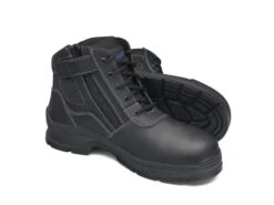 Blundstone 419 Leather Zip Side Non-Safety Boot Black -Tool Promotional Store ihg 6270896 4