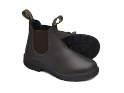 Blundstone 630 Kids Leather Elastic Side Non-Safety Boot Brown -Tool Promotional Store ihg 6288476 3